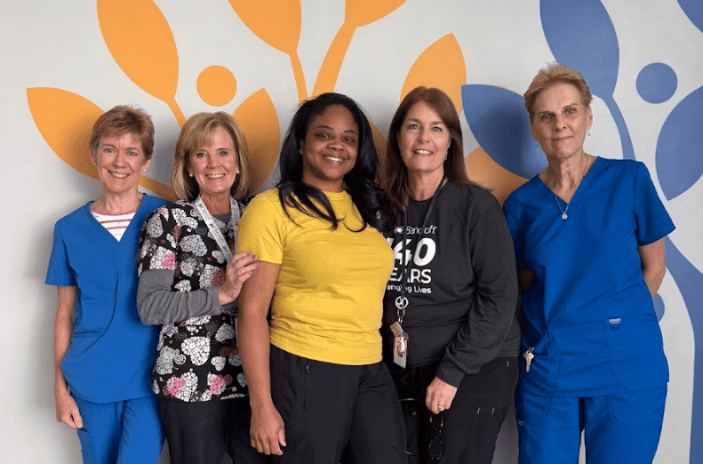 Group of Five Bancroft School Nurses